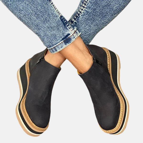 Bottines classiques femme à talon bloc – Brooklyn – vue 4
