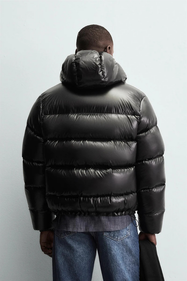 Doudoune homme chaude et moderne doublée sherpa – Liam – vue 4