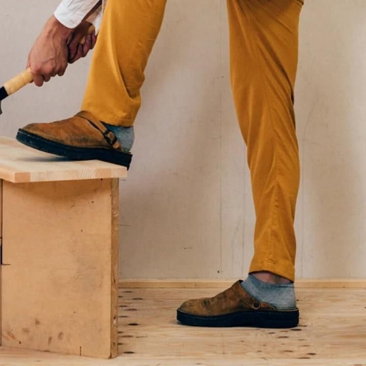 Mules homme orthopédiques à boucle réglable – Sabots – vue 5