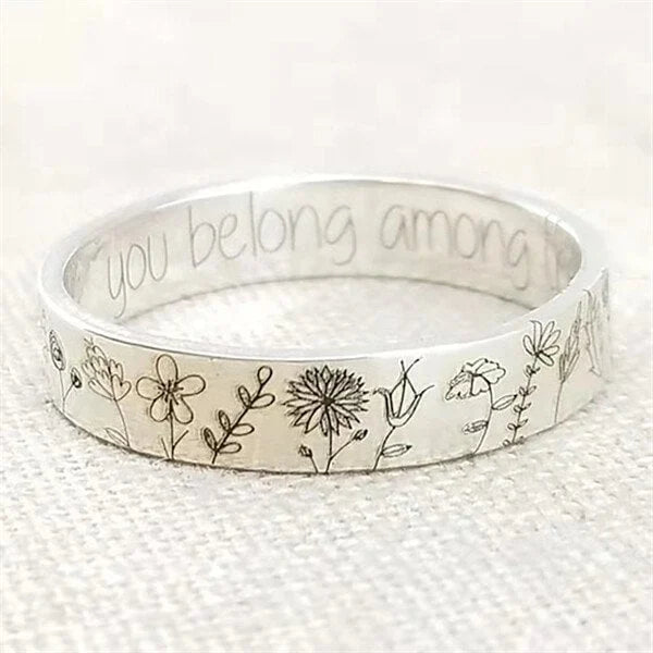 Bague en Argent Minimaliste