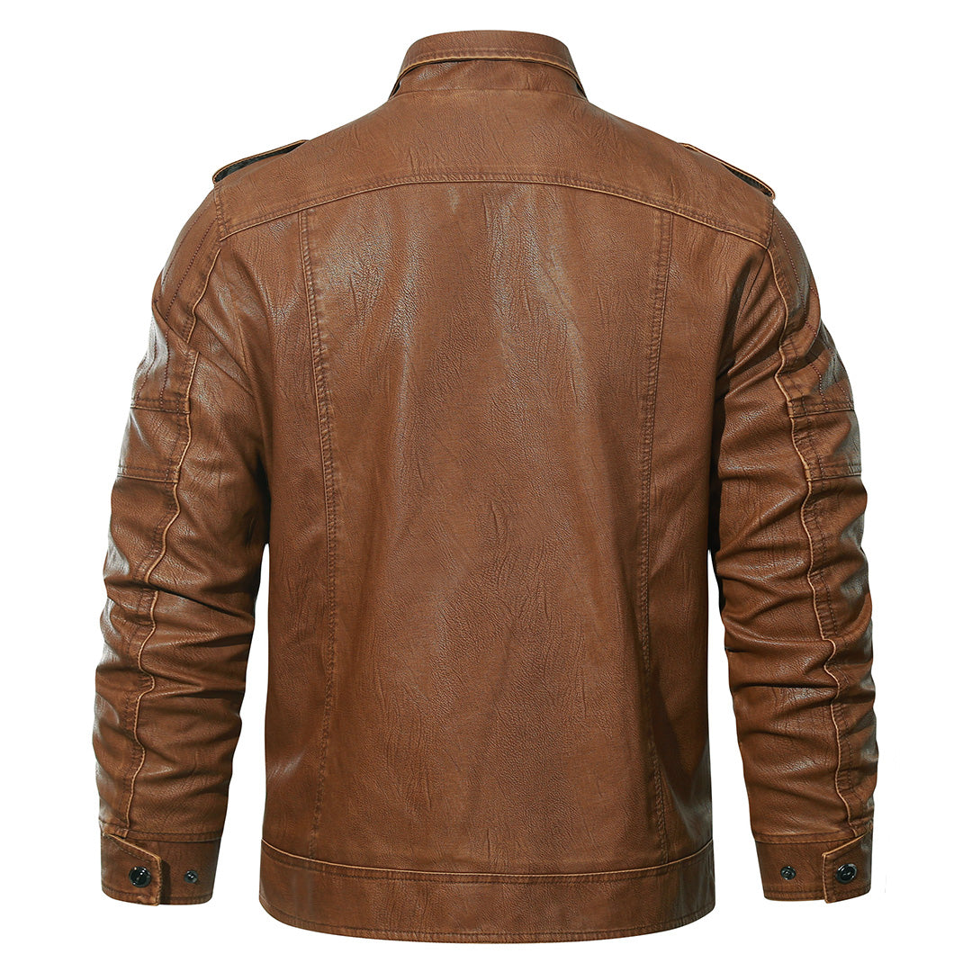 Fleece – Élégante Veste Biker