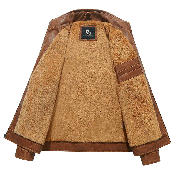 Fleece – Élégante Veste Biker