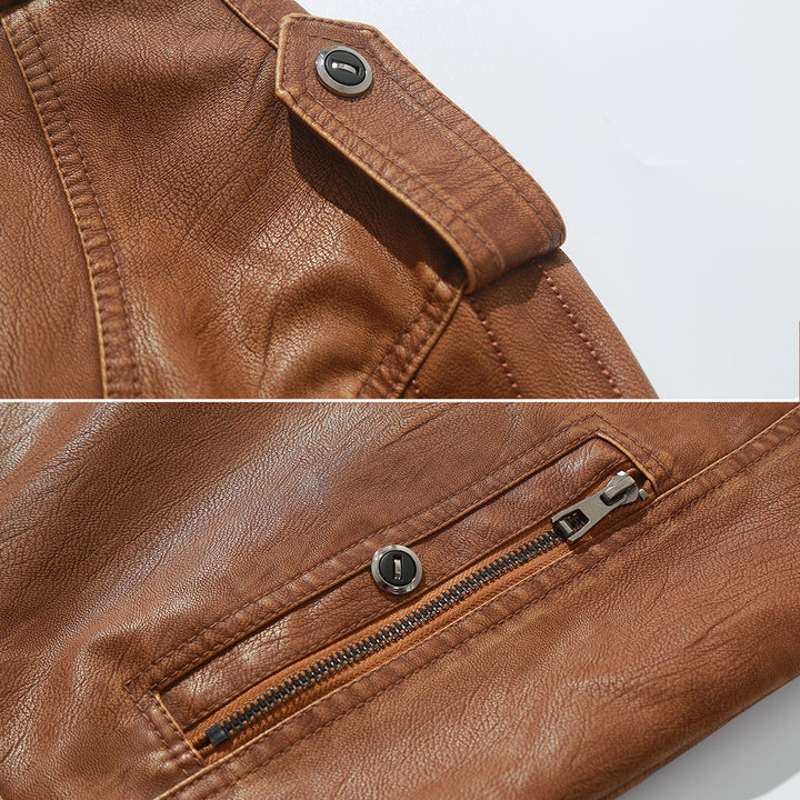 Fleece – Élégante Veste Biker