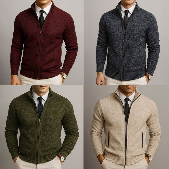 Gilet homme en laine mérinos à coupe structurée – Merino – vue 6