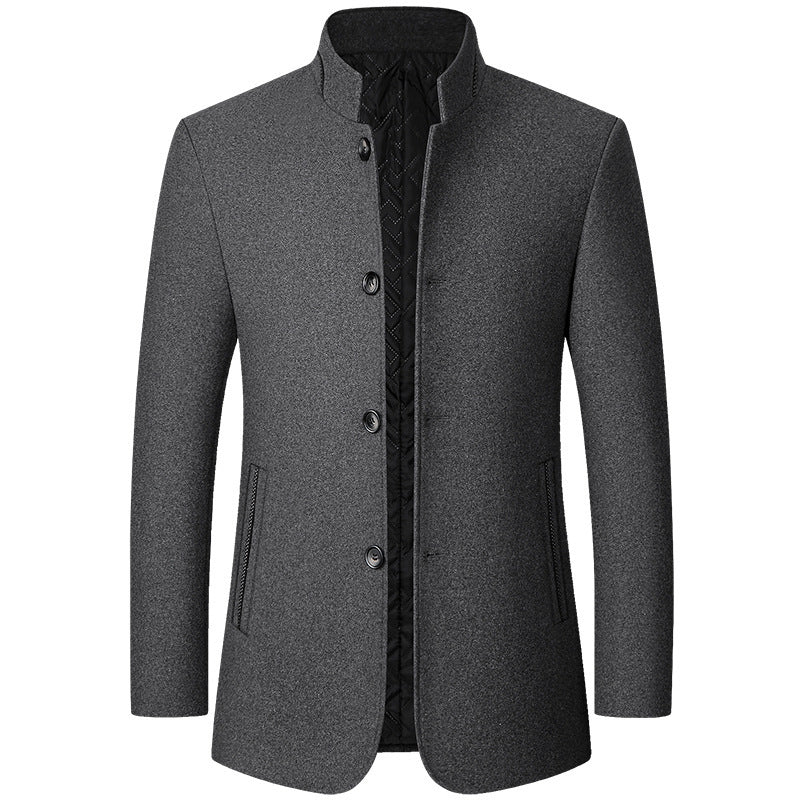 Manteau homme élégant coupe cintrée – Wentworth – Gris