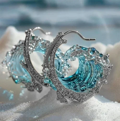 Sophia™ | Boucles d'oreilles Serment de l'Océan