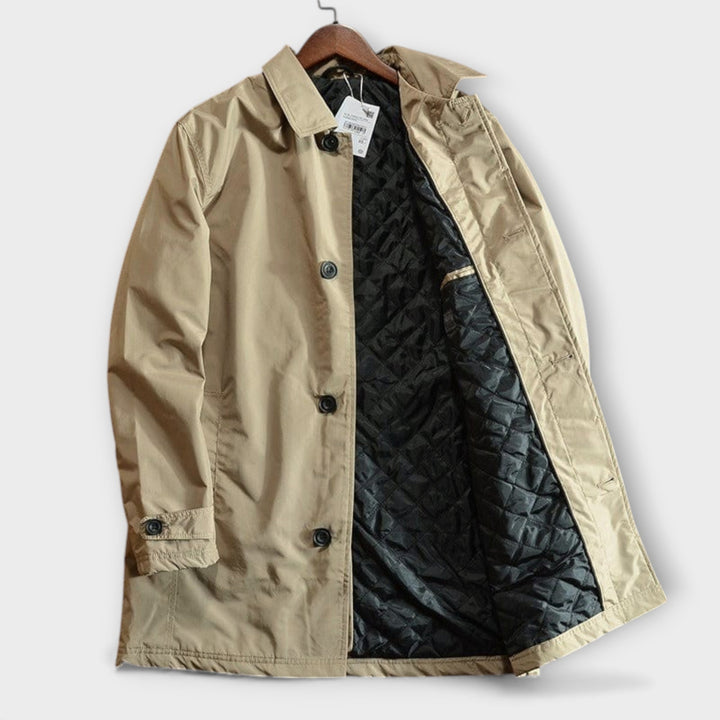 Manteau homme toutes saisons déperlant matelassé – Léandre – vue 7