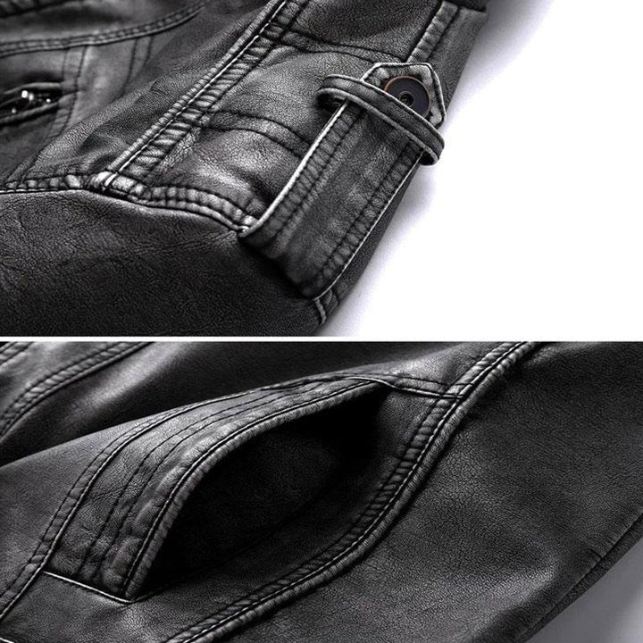 Bryan - Élégante Veste en Cuir