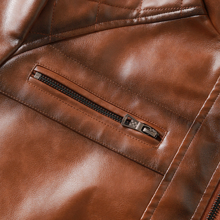 Roadster – Élégante Veste en Cuir