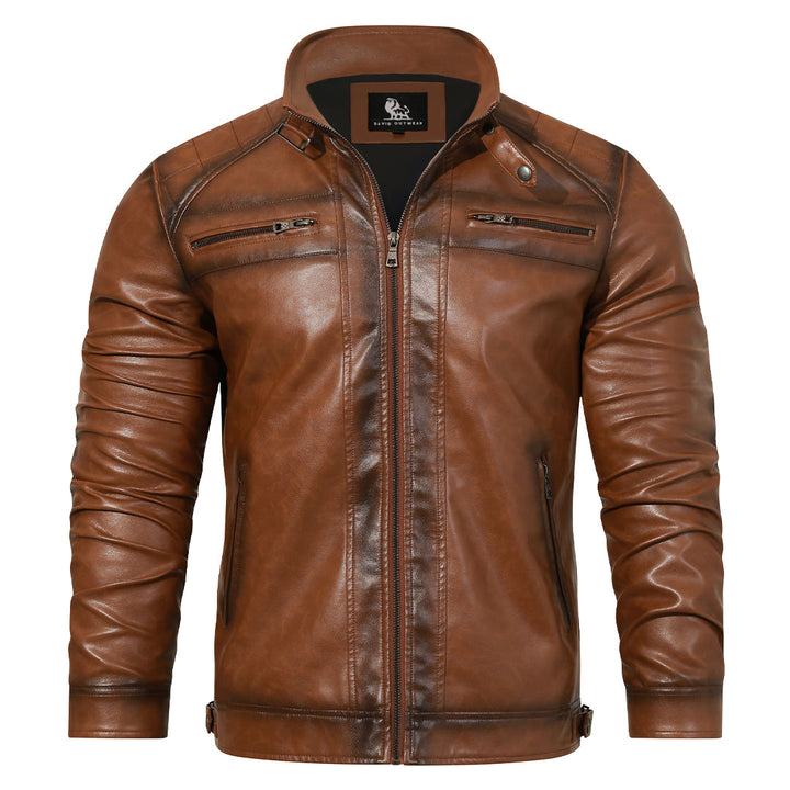 Roadster – Élégante Veste en Cuir