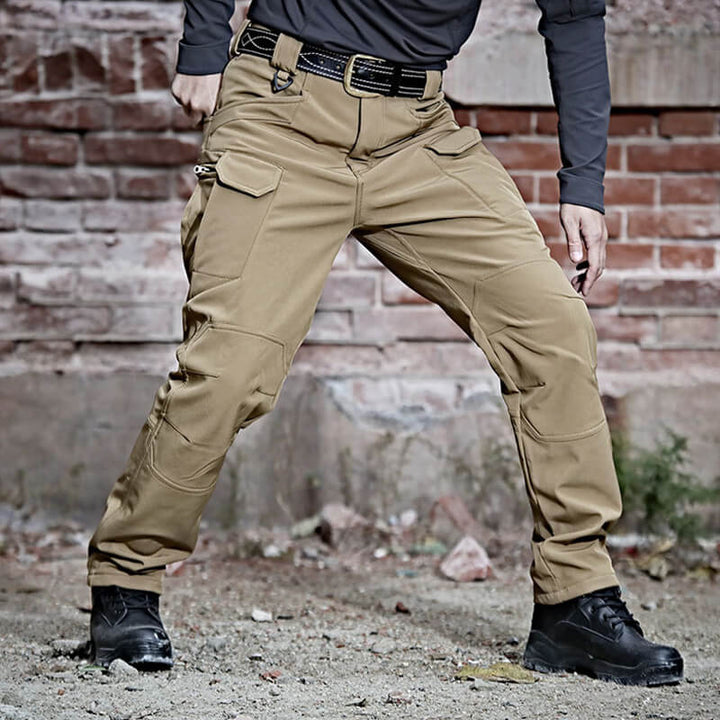 Pantalon cargo homme doublé polaire à revêtement déperlant – Romain - vue 7