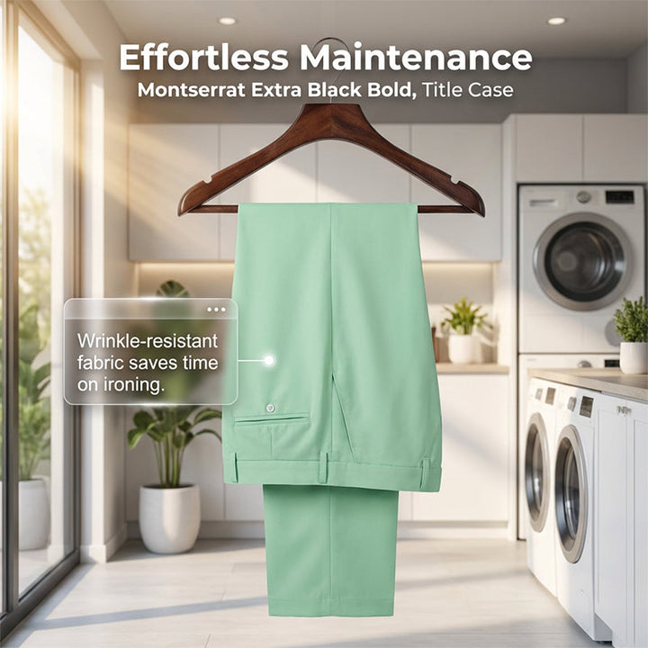 Ensemble homme chemise col mao à rayures et pantalon assorti – Lucas - vue 7