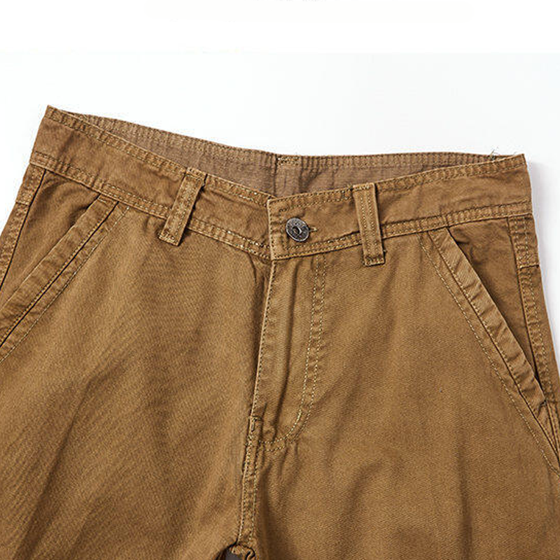 Pantalon cargo homme multi-poches en coton robuste – Nathan - vue 7