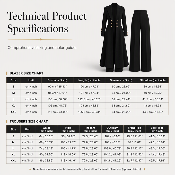 Ensemble femme manteau long croisé et pantalon droit en maille – Mathilde - vue 8