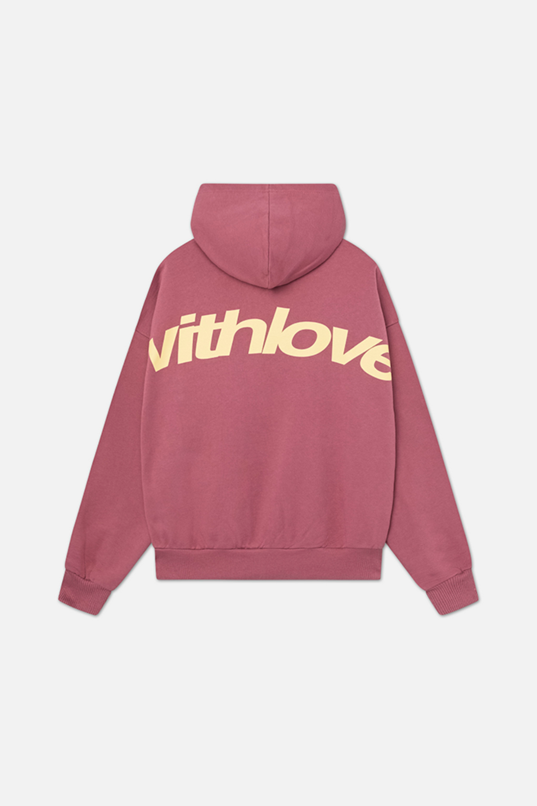 Sweat à capuche homme à poche kangourou coupe oversize – Urban – Rose