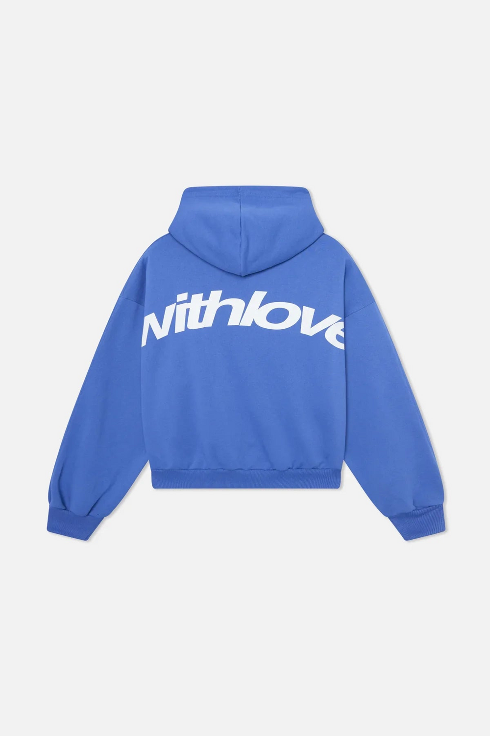 Sweat à capuche homme à poche kangourou coupe oversize – Urban – Bleu